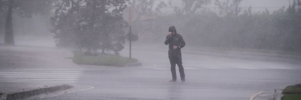 Der Sturm „Delta“ brachte heftigen Regen mit sich.