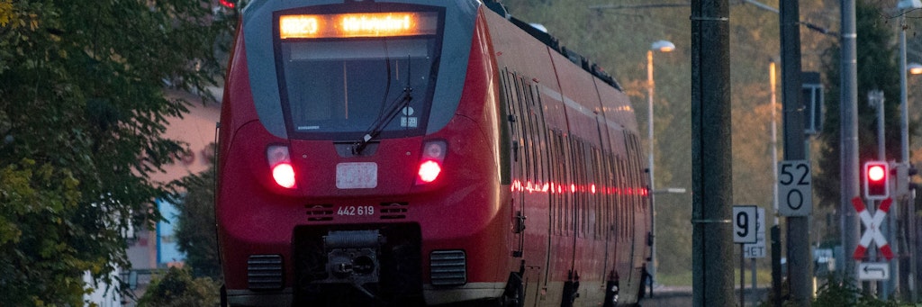 Ein Zug entgleiste in der Nähe von Paderborn (Symbolbild).<br>
