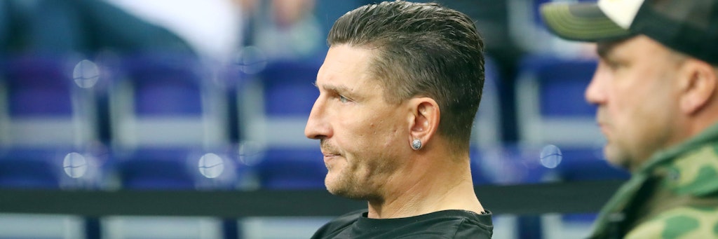 Sportvorstand Stefan Kretzschmar ist mit dem Spiel seiner Füchse in Leipzig alles andere als zufrieden.