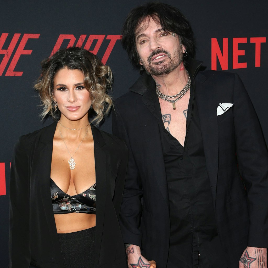 Tommy Lee mit seiner Ehefrau Brittany Furlan. 