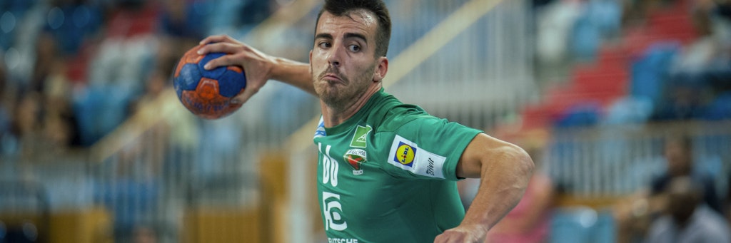 Milos Vujovic in Aktion.
