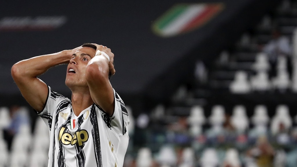 Juventus-Turin-Torjäger Cristiano Ronaldo wurde positiv auf Corona getestet.