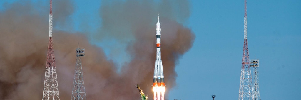 Am Mittwoch flog eine Sojus-Rakete in Rekordzeit zur ISS.