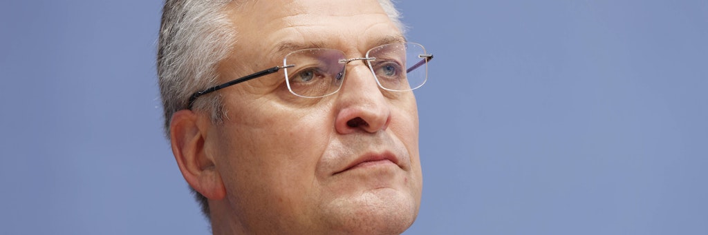 Lothar H. Wieler, der Chef des Robert-Koch-Instituts in Berlin