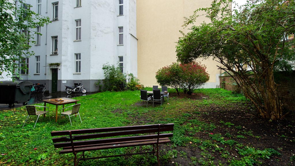 In diesem Hinterhof an der Torstraße soll gebaut werden. <br>
