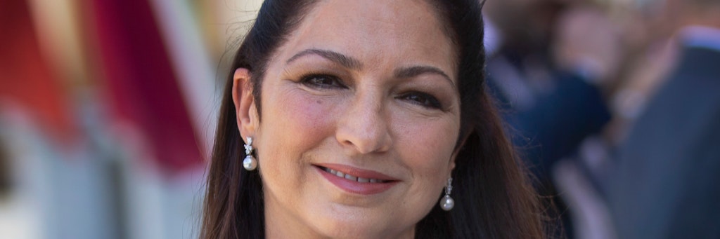 Die amerikanisch-kubanische Pop-Sängerin Gloria Estefan. 