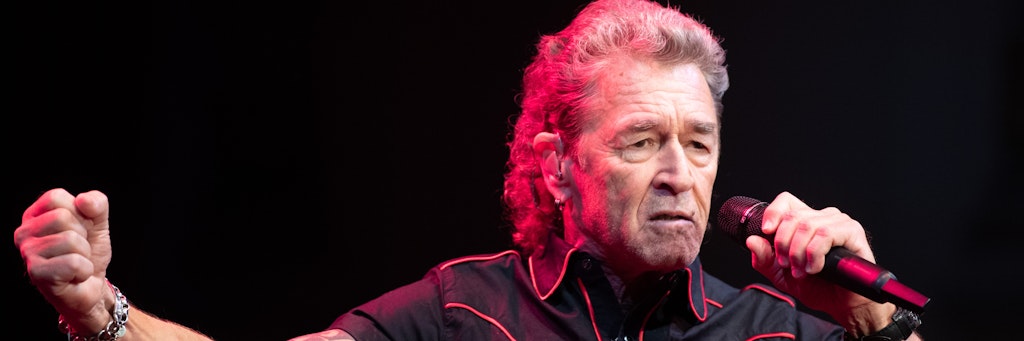 Peter Maffay bei einem Konzert.