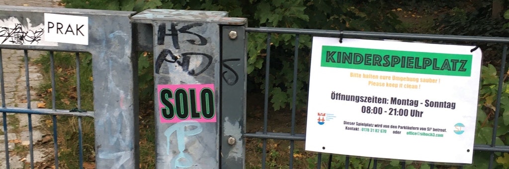 Erste Maßnahmen, um die Lage für Kinder im Görlitzer Park zu verbessern: Abends sind die Spielplätze geschlossen – offiziell zumindest.