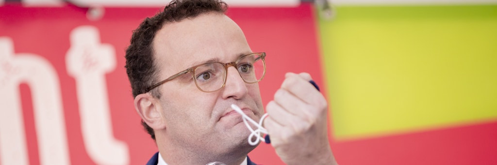 Schnappt er sich den Chefposten? Gesundheitsminister Jens Spahn wird der CDU-Vorsitz zugetraut.