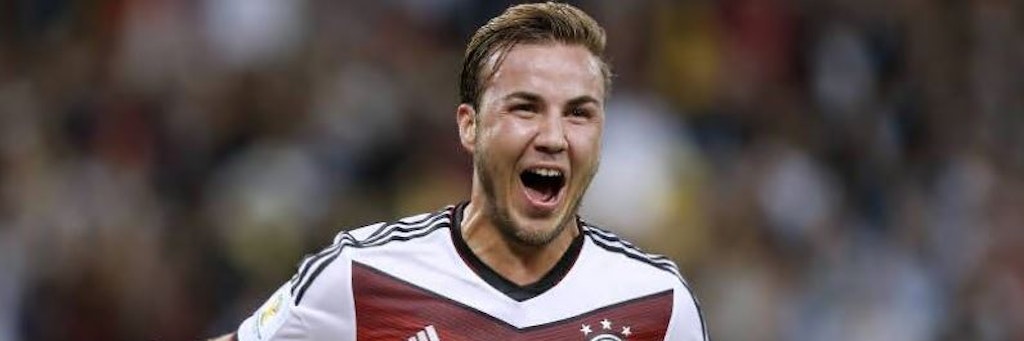 Mario Götze beim WM-Finale 2014. 