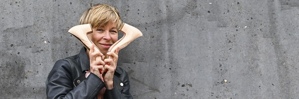 Ramona Krönke spielt seit 15 Jahren die Titelrolle des Stücks „Cavewoman“.
