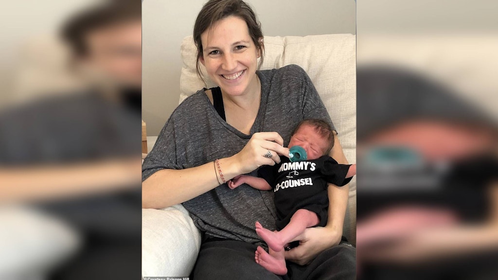 Marni Jo Snyder mit ihrem Sohn Stephen.