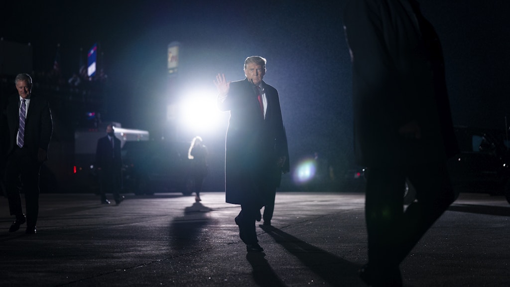 President Donald Trump am Dienstag