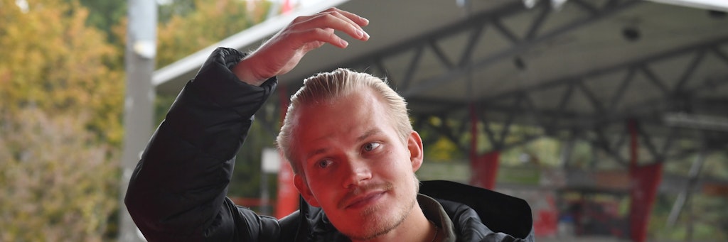 Die Frisur sitzt bei Joel Pohjanpalo.