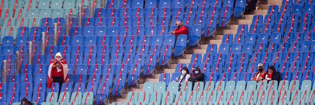 Nur 999 Fans dürfen das Spiel von Hertha BSC in Leipzig sehen.