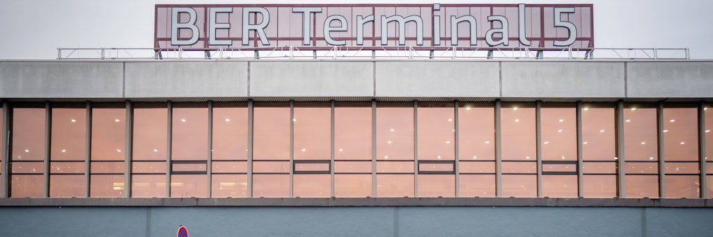 Der alte Flughafen Schönefeld ist jetzt das Terminal 5 des Flughafens Berlin-Brandenburg (BER).<br>