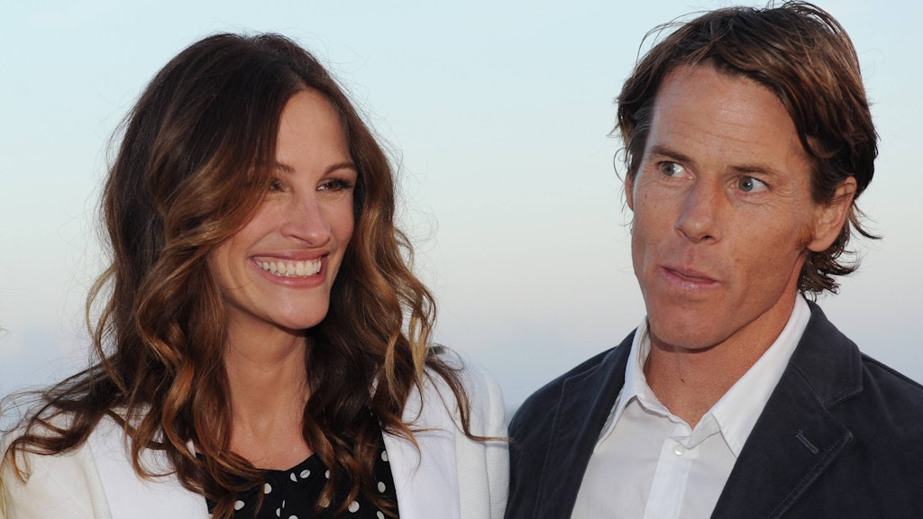 Lässt sich vom Status „verheiratet“ nicht abschrecken: Hollywood-Star Julia Roberts mit ihrem jetzigen Ehemann Danny Moder.