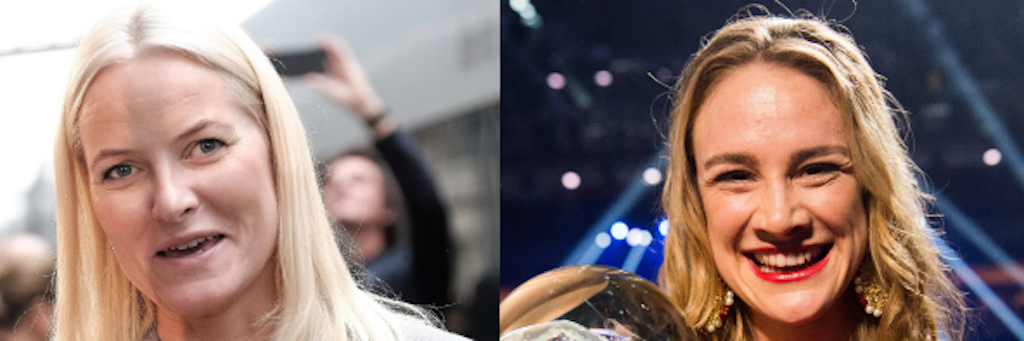Norwegens Kronprinzessin Mette-Marit (li.) zeigte sich auf Instagram begeistert von der „Let's Dance“-Darbietung von Birgit Skarstein. 