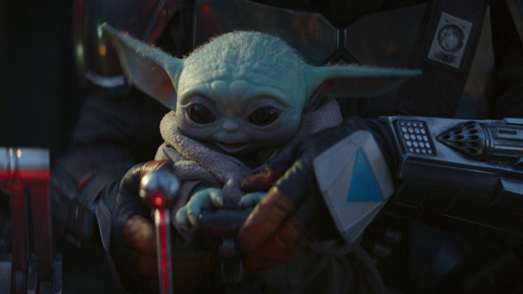 Das Kind wird im Netz liebevoll „Baby Yoda“ genannt.
