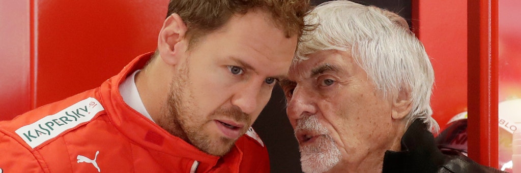 Ex-Formel-1-Guru Bernie Eccelstone glaubt, dass Sebastian Vettel bei Ferrari in seiner letzten Saison benachteiligt wird.