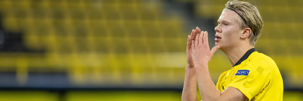 Erling Haaland von Borussia Dortmund. 