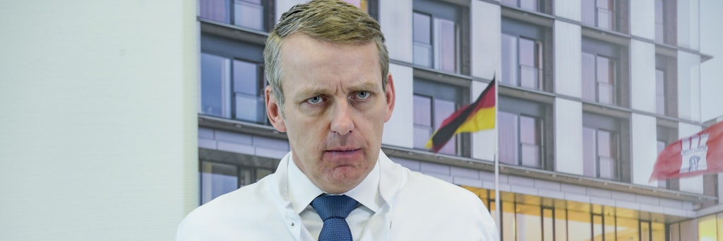 Stefan Kluge, Direktor der Klinik für Intensivmedizin des UKE Hamburg 