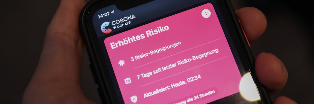 Die Corona-Warn-App dient nicht der Nachverfolgung von Kontakten. Sie soll lediglich Infektionsketten unterbrechen.