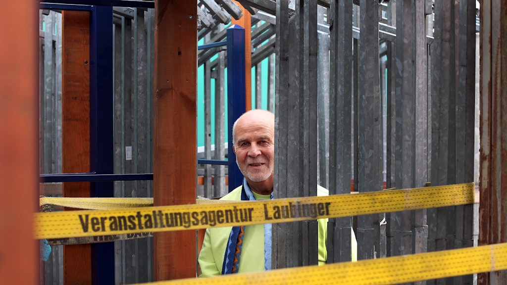 Fest-Veranstalter Laubinger. Im Laufe der Jahre hat er ein Infrastruktur-Imperium aufgebaut.