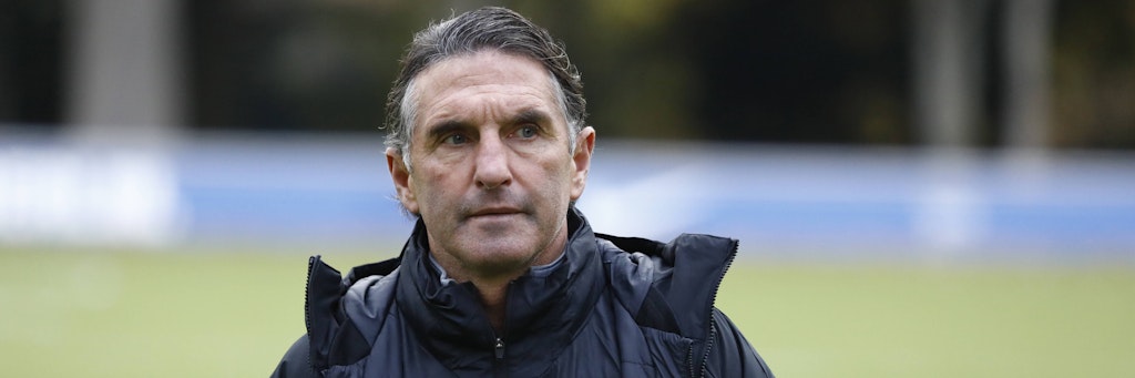 Blickt ohne Groll auf seine Zeit beim VfL Wolfsburg zurück: Hertha-Cheftrainer Bruno Labbadia (54). 