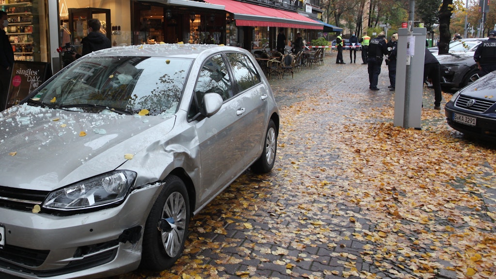 Der Unfall-Wagen. 