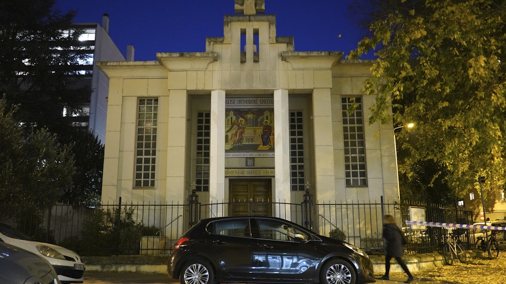 Die kleine orthodoxe Kirche. 