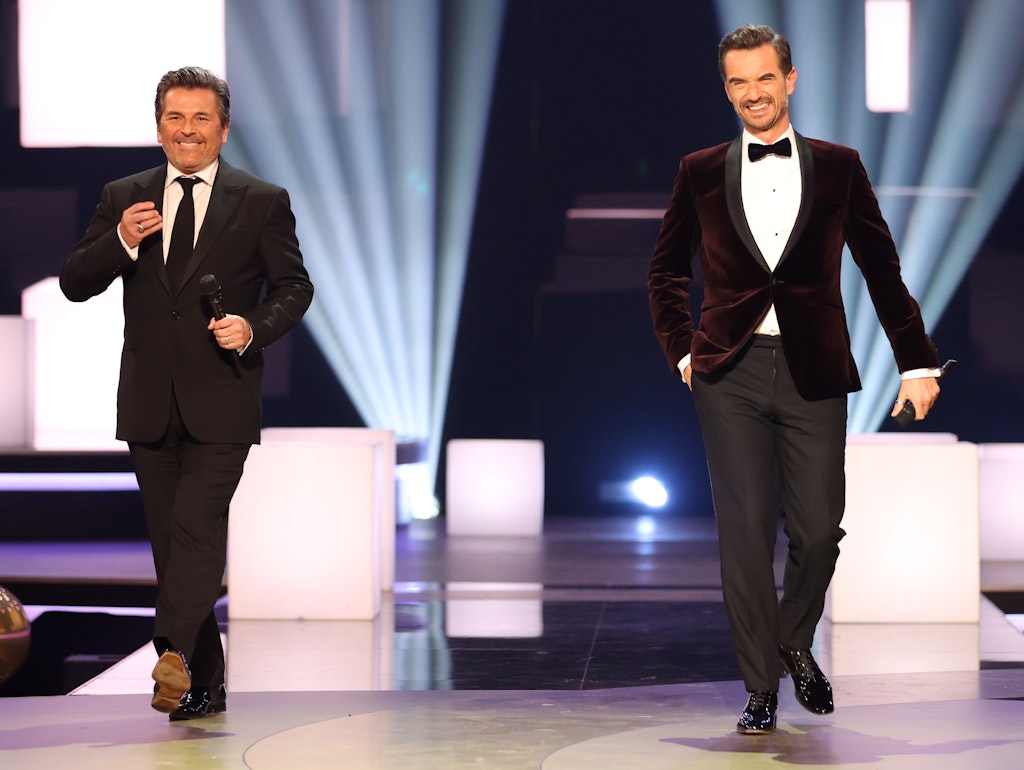 Ebenfalls ausgezeichnet: Thomas Anders (l) und Florian Silbereisen. 