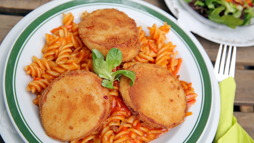 Das Ost-Jägerschnitzel.