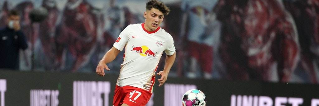 Joscha Wosz spielte für RB Leipzig beim 4:0 gegen Schalke seine ersten sieben Minuten in der Bundesliga.