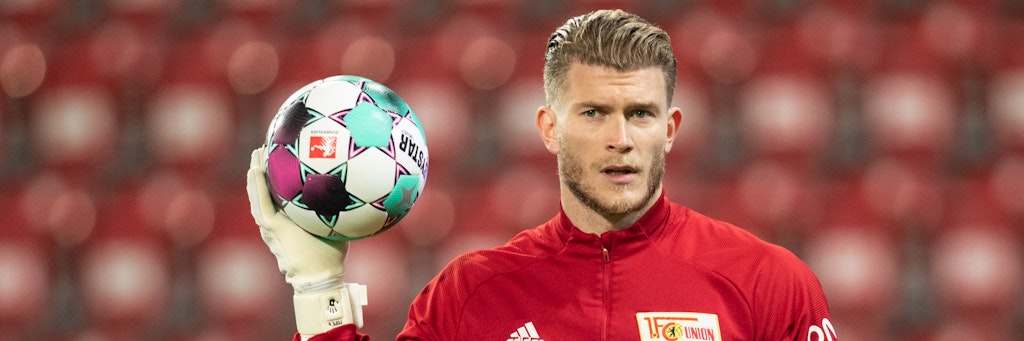 Torwart Loris Karius kommt vom FC Liverpool, ist neu bei Union Berlin.