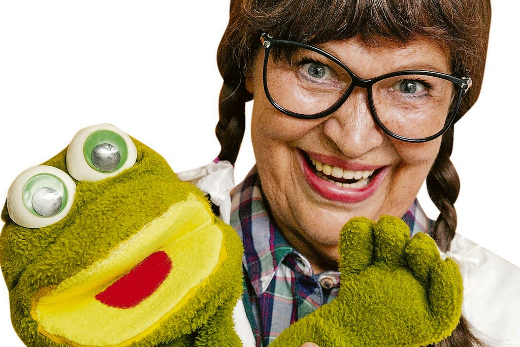 Noch immer tritt Urte Blankenstein als Puppendoktor Pille auf.