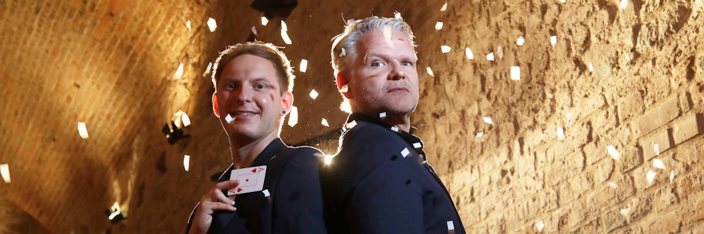 Leiten seit 2018 gemeinsam den Magischen Zirkel: Felix Wohlfarth (l.) und Freddie Rutz.