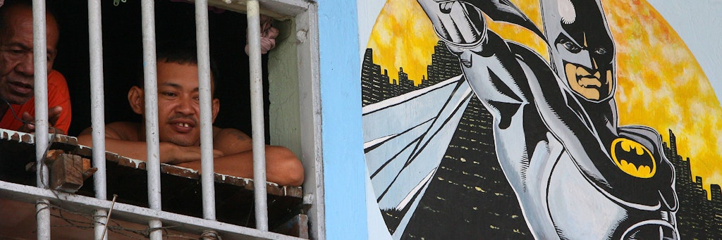 Gefangene des New Bilibid Prison in der philippinischen Stadt Muntinlupa.