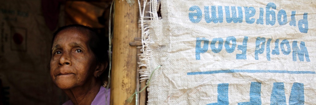 Auch im Flüchtlingslager Thel Chaung in Myanmar hilft das Welternährungsprogramm (WFP). 