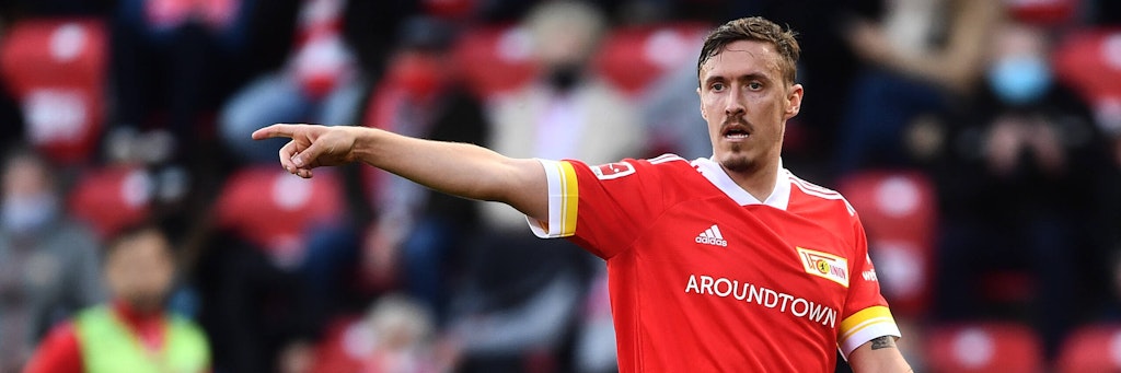 Max Kruse zeigt an, wo es langgeht. Der 32-Jährige ist ein Hoffnungsträger in Hoffenheim für die Eisernen.