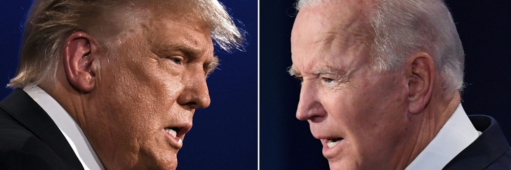 Donald Trump will Präsident bleiben, Joe Biden will ihn aus dem Weißen Haus jagen.