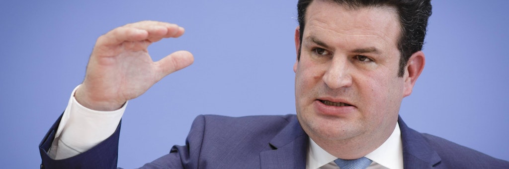 Bundesarbeitsminister Hubertus Heil (SPD). 
