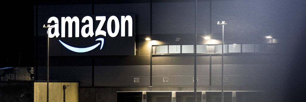 Sortierzentrum vom Onlineversandhaendler Amazon Logistics in Schoenefeld