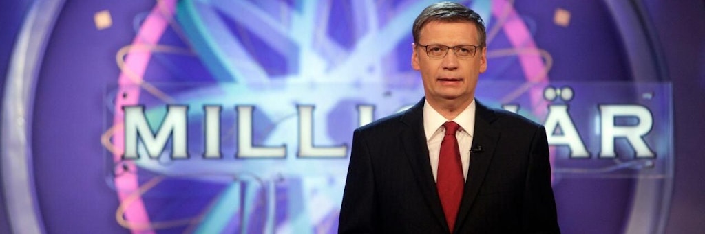 Günther Jauch moderiert die RTL-Show "Wer wird Millionär?". 