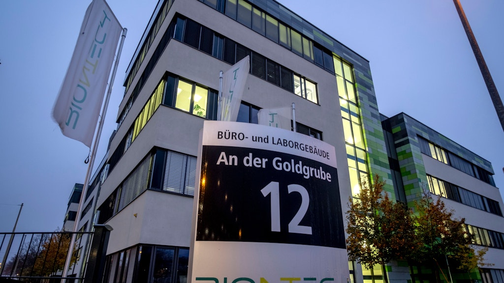 „An der Goldgrube“ hat Biontech in Mainz das Lager aufgeschlagen.