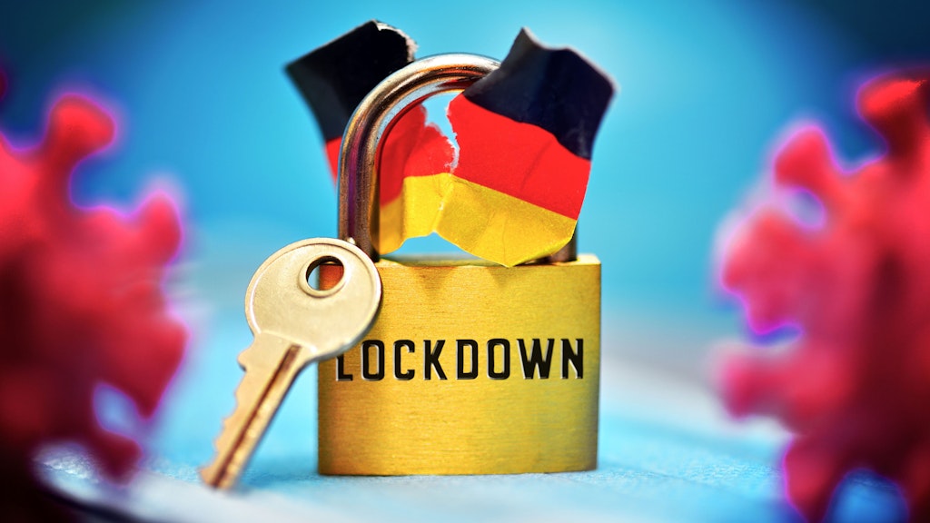 Deutschland im Lockdown. 