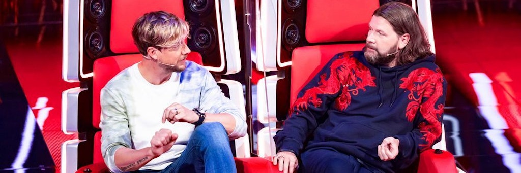 Samu Haber und Rea Garvey. 