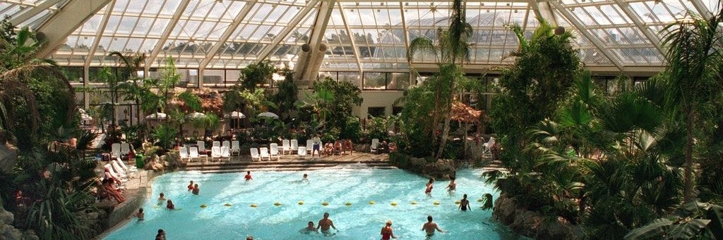 Eine Center-Parcs-Anlage: Ein großer Ferienpark soll nun auch an der Ostsee entstehen.