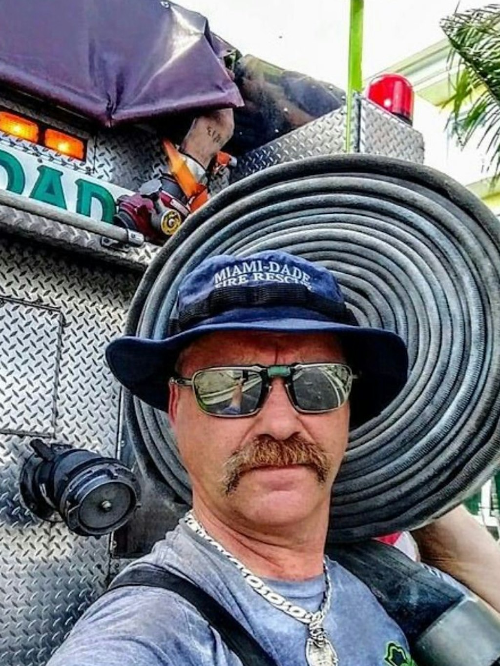 Feuerwehrmann aus Leidenschaft: Corey Logan. 