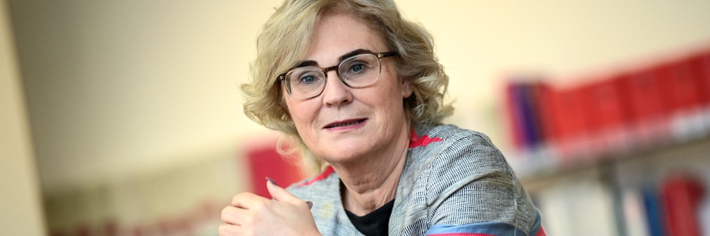 Christine Lambrecht (SPD) kann sich vorstellen, künftig wieder als Anwältin zu arbeiten.